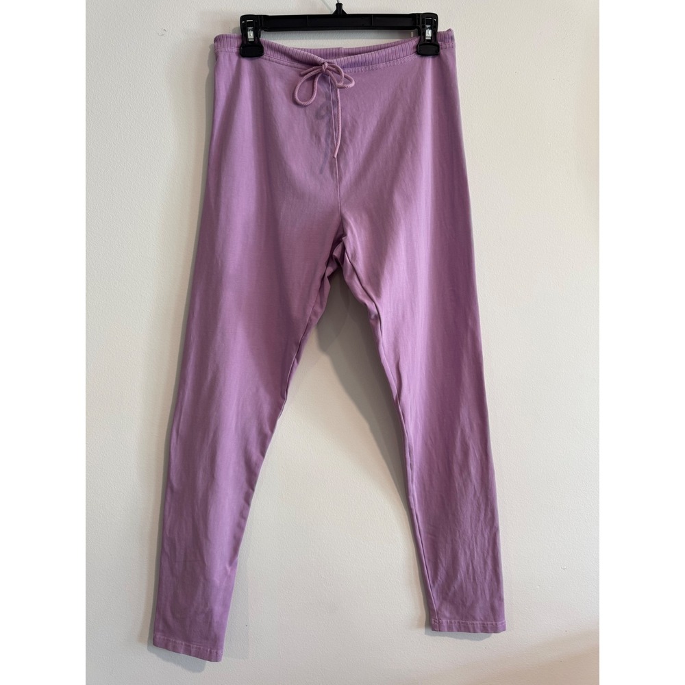 OFFLINE by Aerie OG Original Leggings Womens Large Purple Drawstring High Waist